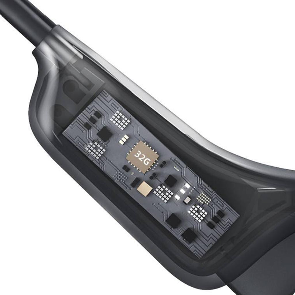 Open Bone Conduction Second Generation Wireless Bluetooth Headset Head-mounted Air Conduction Noise Cancelling Headphones