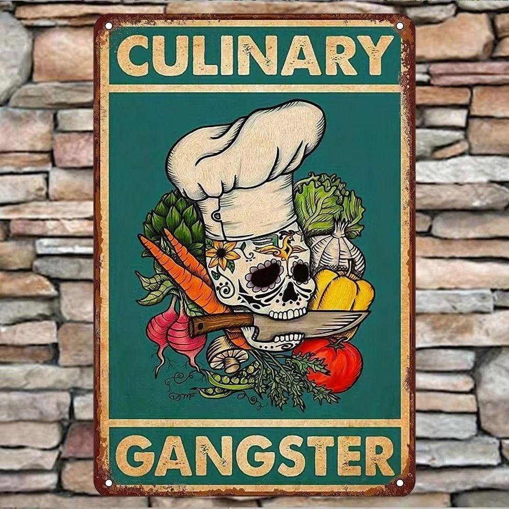 Tin Sign Retro Easter Rabbit Floral Wall Art Home Holiday Decor Metal Poster