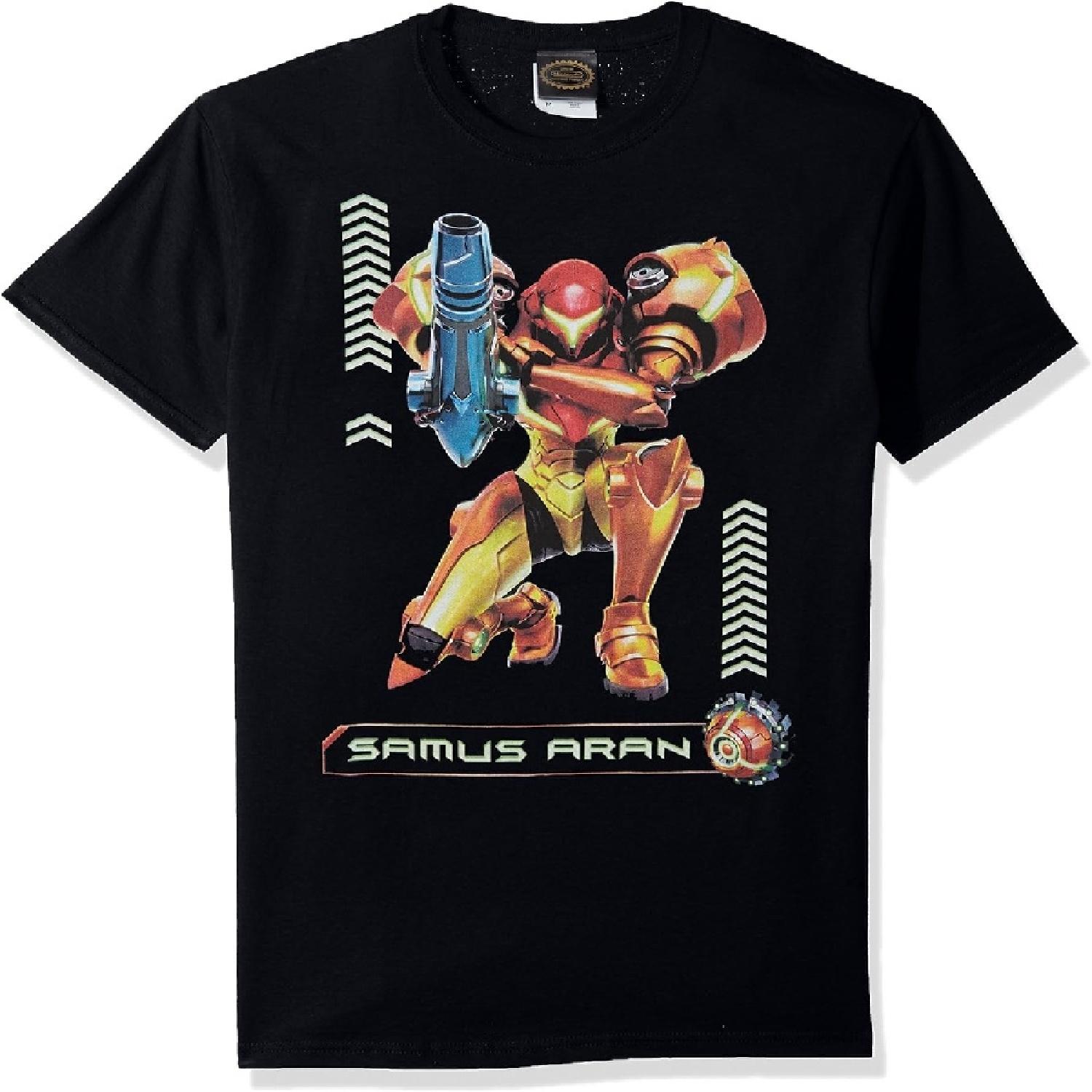 Nintendo Men s Samus and Ball T-Shirt S