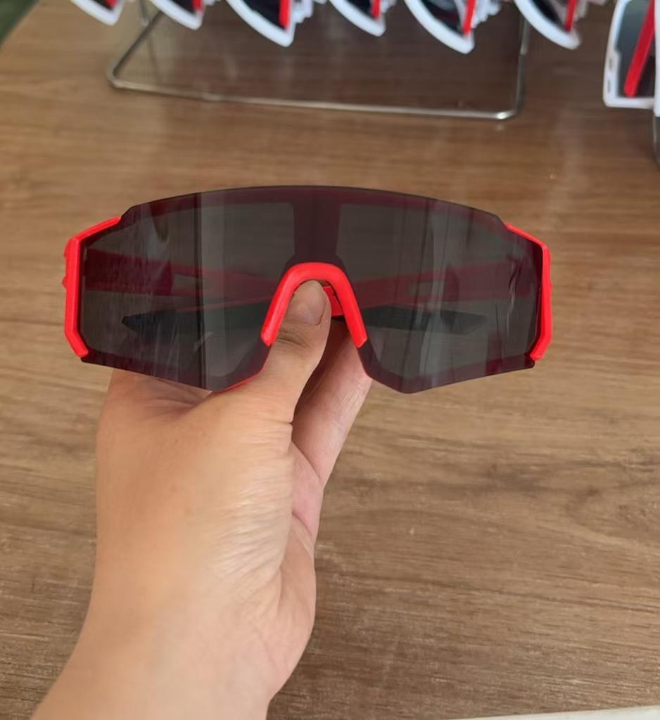 Square Big Face Sunglasses Men'S Cycling Sunglasses Women'S Outdoor Sports Bicycle Battery Car Windproof Glasses Tide