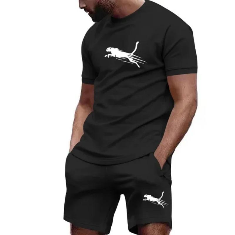 Summer Breathable 2026 New Men's Set High Quality Super Comfortable Short Sleeve T-shirt