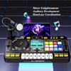 Children Musical DJ Mixer with Microphone Light Bluetooth DJ Turntable Educational DJ Console Junior Music Toy Kids Gifts