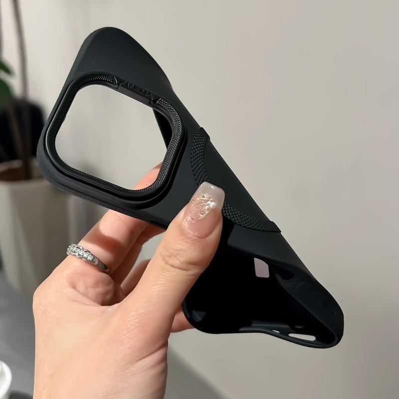 Magnetic Phone Case With Kickstand IPhone 16 Pro Max 15 TPU Soft Cover Anti-Slip Grip Shockproof