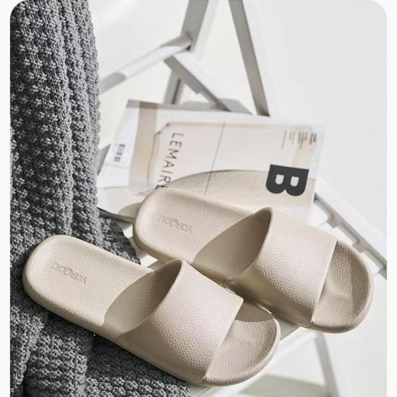 New home interior non-slip ultra-thin ultra-light word with slippers women's high-end bathroom bath