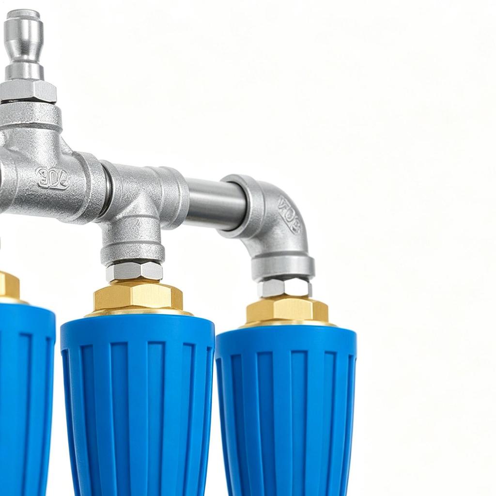 Hochdruck Wasserschlauch Düse Quad Rostbeständig Ergonomischer Wasser Sprüher Schnellverschluss Gartenschlauch Düse Für Autowäsche