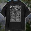 T-shirt Baldur's Gate 3, Unisex Black Metal Mind Flayer Illithid T-shirt per Gioco