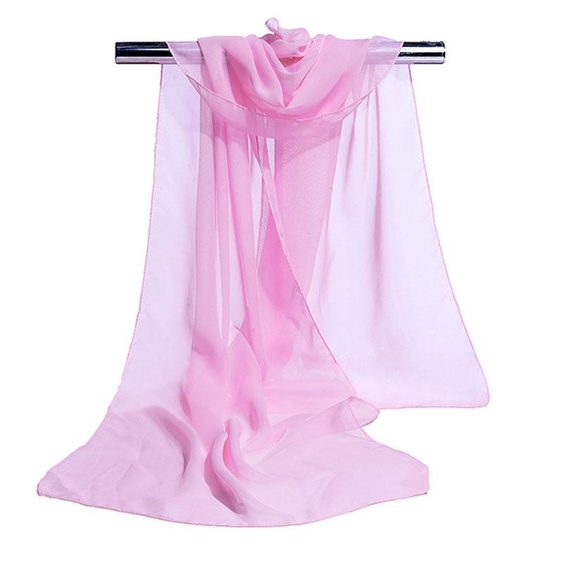 1Pc Solid Color Fashion Neck Protection Scarf Versatile Scarf Texture 160cm Shawl Long Scarf