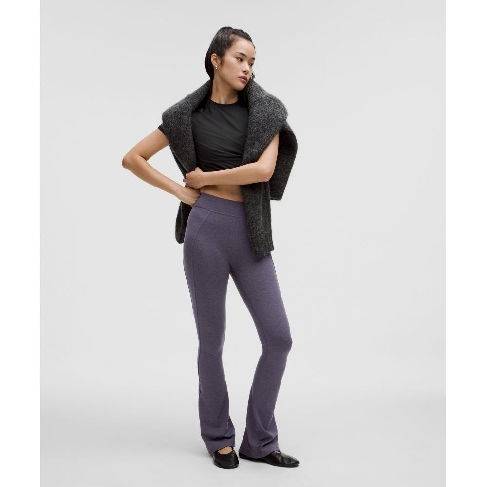 Lululemon Softy Suedey Split Hem High Rise Mini Flare Pant  Regular Nightfall Nightfall