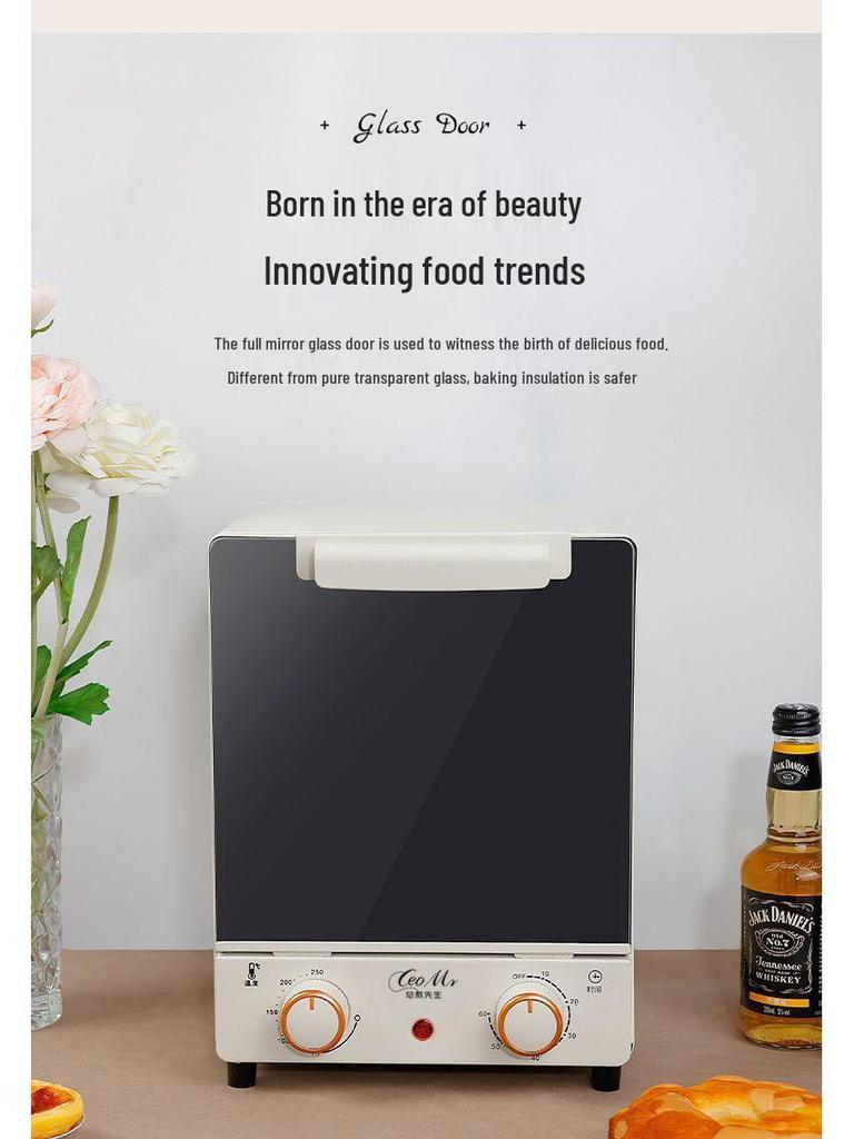 15L Large Capacity Multifunctional Electric Countertop Oven for Baking