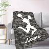 Camouflage Cheerleaders Customize Your Name Blanket Used For Chair Office Sofa Bed Camping Soft And Warm Giving Friends And Relatives Birthday Gifts
