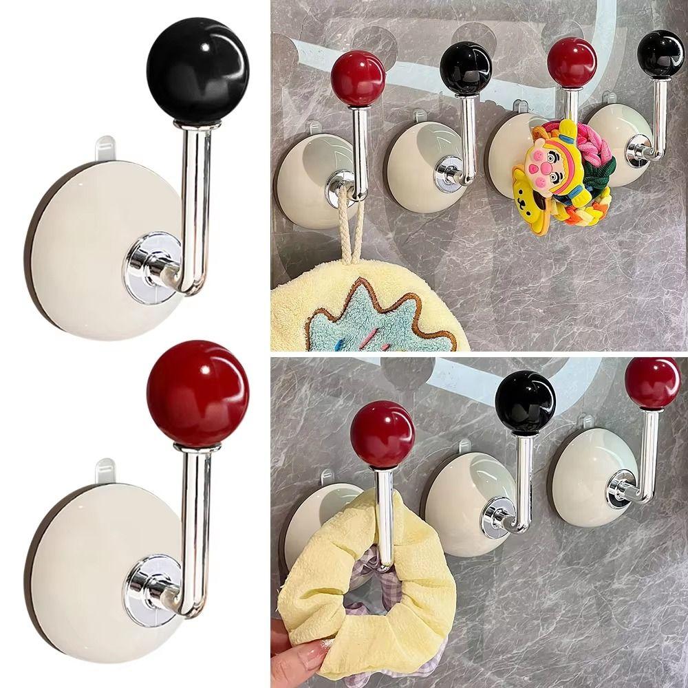 Punch-Free Hair Rings Hanger Wall Mount Hanging Headband Holder Scrunchie Organizer  Coat