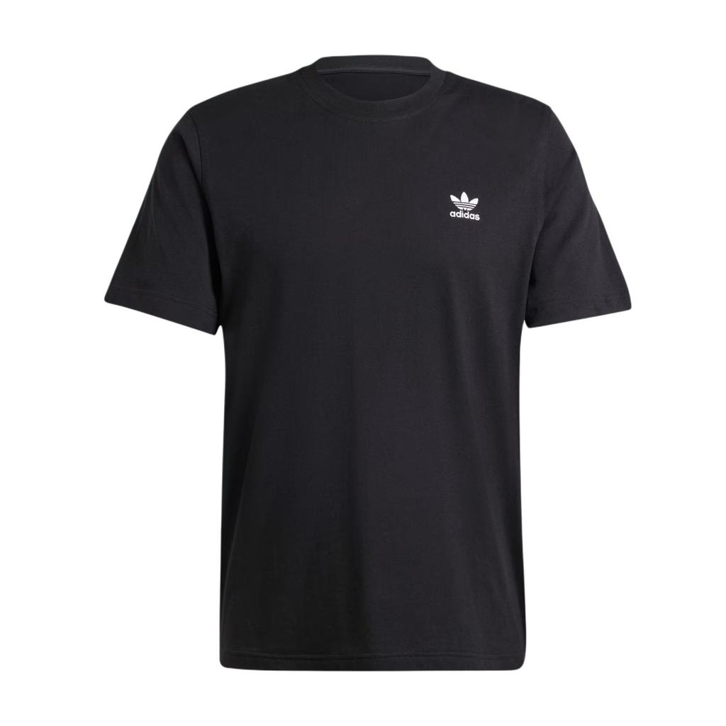 Adidas Trefoil Essentials Tee Black Men Streetwear IW5787