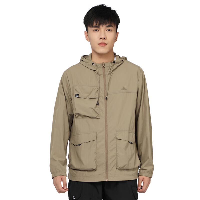 HUMTTO Men s Sporty Woven Hooded Jacket 3XL