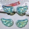 10Pcs New Cute Colorful Shining Pearl Angel Wings Collection Flat Back Ornament Jewelry Bows Accessories