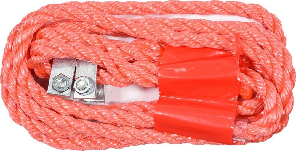 Braided Tow Rope 3000kg with Shackle 82206 VOREL