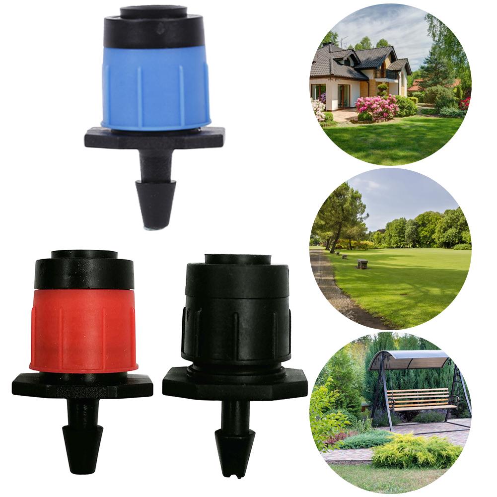 20/100pcs Adjustable Irrigation Dripper Sprinkler Watering Drip Irrigation Sprinkler Lawn Vegetables Watering Cooling System