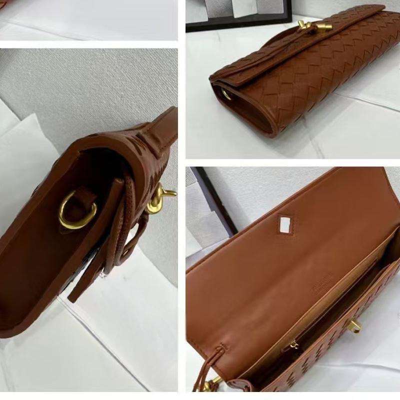 Hand-woven Bag, Hardware Lock, Dinner Bag, High-end Shoulder Bag, Women's Underarm Clutch Bag
