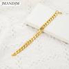 Cuban chain new personalized hip-hop fashion versatile titanium steel women's bracelet