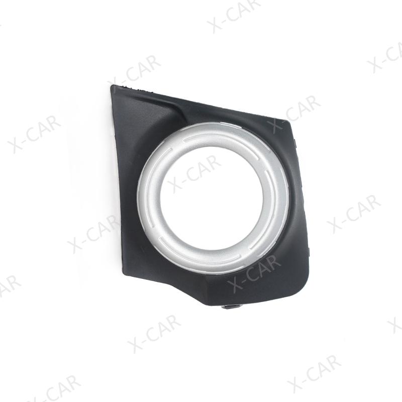 For Mitsubishi L200 Triton MQ MR 2015 2016 2017 2018 Front Bumper Fog Lamp Light Frame Cover Bezel Cap Lid