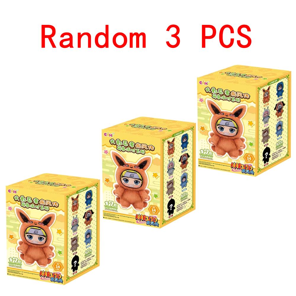 New Eaki Naruto Blind Box Shippuden Beast Party Series Plush Doll Cute Hand-Made Custom Gift Ornaments For Men And Women