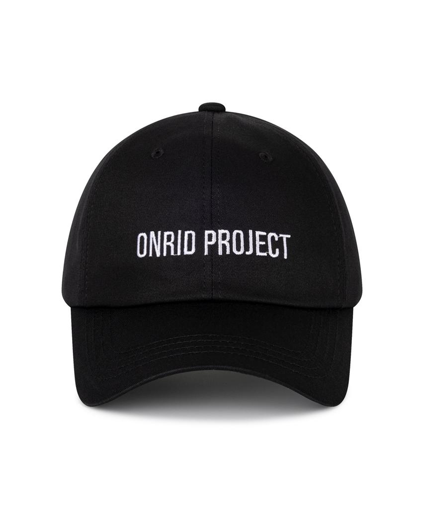 ONRIDPROJECT Essential Logo Ball Cap - Black