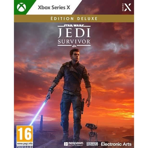 Jeu vidéo - Star Wars Jedi: Survivor Deluxe Edition - Action - Edition Limitée - Xbox Series X