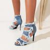 Sapatos de mulher – Sandálias de salto