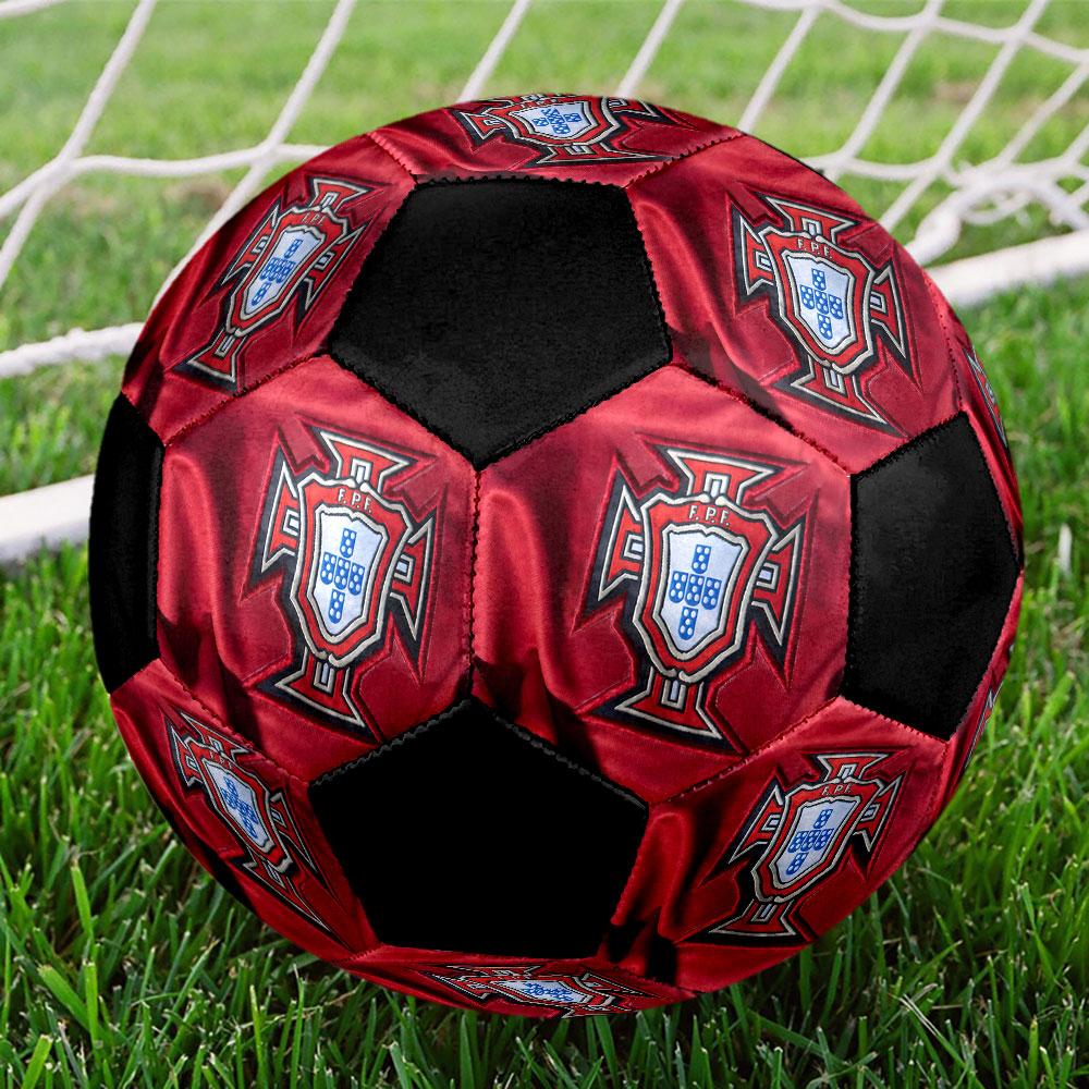 1pc Portugal National Football Team Soccer Ball Size 5 Indoor Soccer Ball Fashion Colorful Backyard Game - Great For Sports Fans Gift HE50