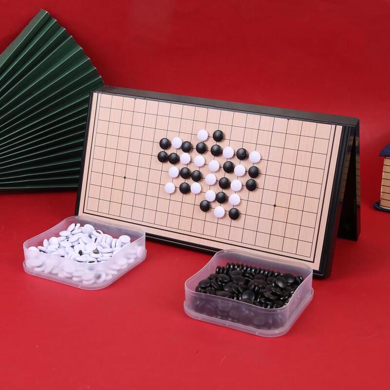 Foldable Go & Gobang Board Game Set