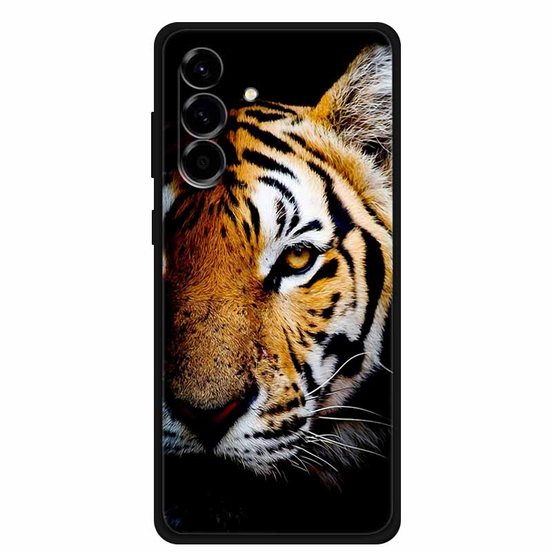 For Samsung Galaxy S26 Case S 26 TPU Cover Soft Silicone Funda Phone Case For Samsung S26 Case Cartoon Cat Lion Shockproof Coque