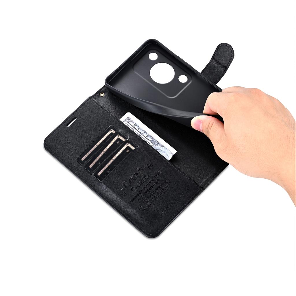 For Huawei Enjoy 70 4G/nova Y72 4G Phone Case Wallet PU Leather Flip Phone Cover