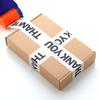 4.5cm*100M "THANK YOU" Packing Tape Thank You Bopp Tape Sealing Tapes Sticker Decorative Gift Box Decor for Small Business Shop