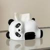 Nouvelle Boîte à Mouchoirs Panda Mignonne Décoration de Bureau de Salon Décoration de Maison Boîte à Mouchoirs Panda Dessin Animé Créatif