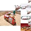 Colorful Electric Toy Train Set With Lights Music And Holiday Cheer For Kids