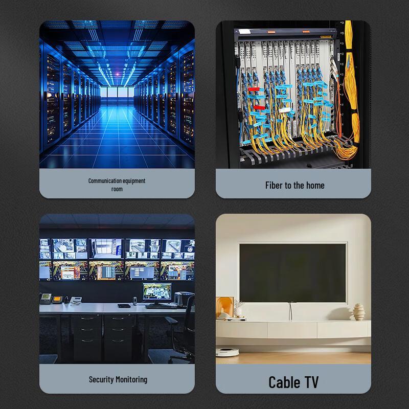 Baissende Outdoor Armored FC-FC Single-Mode 50m Fiber Optic Cable