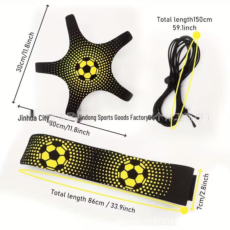 Durable Adjustable Football Juggling Training Rebound Straps