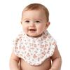 360-Degree Coverage Drool Bib Cotton Gauze Burp Cloth Soft Baby Feeding Bib  For Newborn Infants