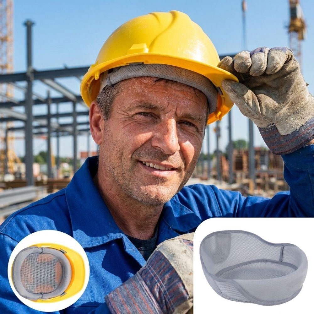 Moisture-wicking Summer Safety Helmet Liner Construction Helmet Insert Shock Absorbing Helmet