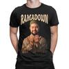 RAMADOWN MEME T Shirts Men Cotton Funny TShirt Round Collar  Tee Shirt Short Sleeve Tops New Arrival