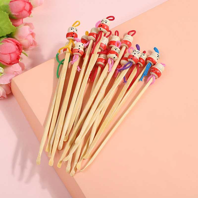 Bamboo Character Wooden Ear Cleaner Earpick Ear Cleaner DD-11883