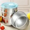 Stainless Steel Food Lunch Bento Box Sealed Leakproof Travel Storage Box Household Pickle Box Microwave Heating Lunchboxs