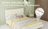 Modern minimalist soft bed, 140*200CM, beige, multifunctional bedroom furniture, low box bed frame without lifting rod, include140*200cm mattress.