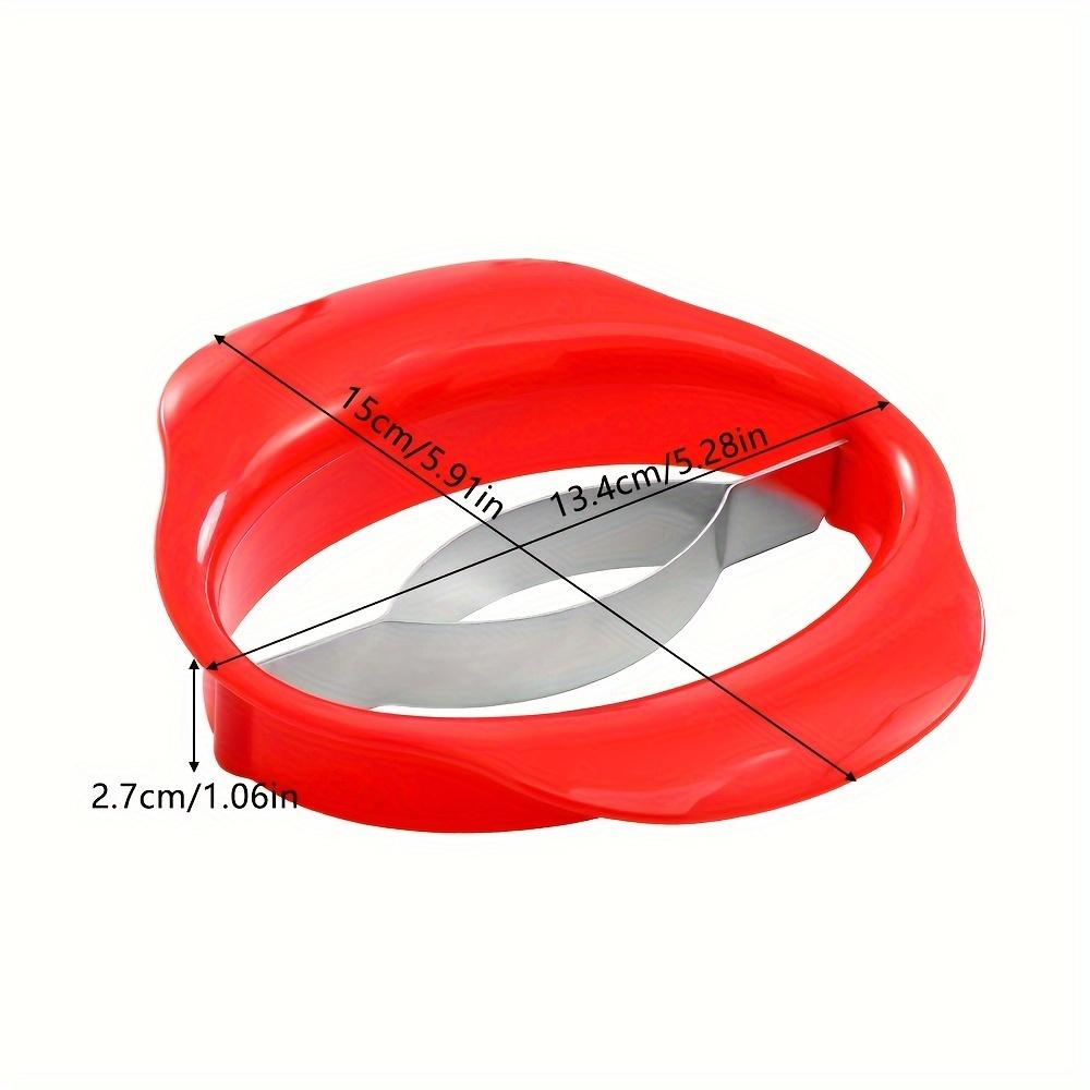 Durable Plastic Mango Cutter with Easy-Grip Handle, Creative Kitchen Gadget for Peeling and Pitting, Efficient Fruit Slicer for Perfect Mango Slices