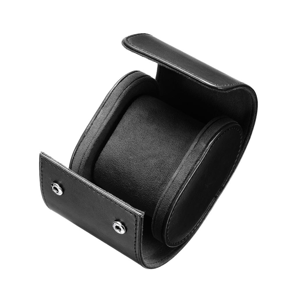 1/2/3 Slot Leather Watch Travel Case Single Watch Roll Storage Box Organizer for Men Women Watch Holding Storaging Displaying
