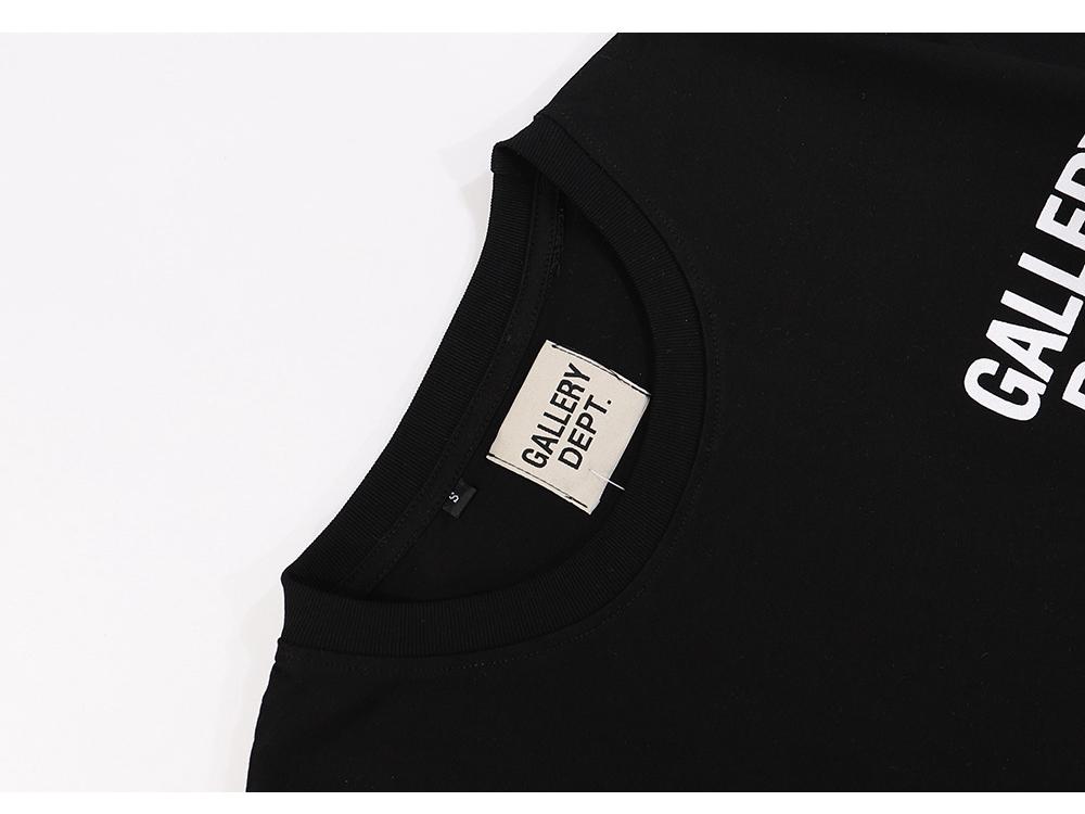 Gallery Dept Unisex High-Quality Double Yarn Cotton Pattern Print T-Shirt