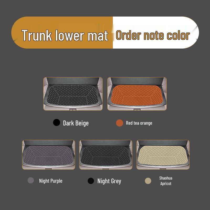 Huawei Shangjie H5 Trunk and Tail Box Mats - Full Coverage, Modified Design, Set of 25