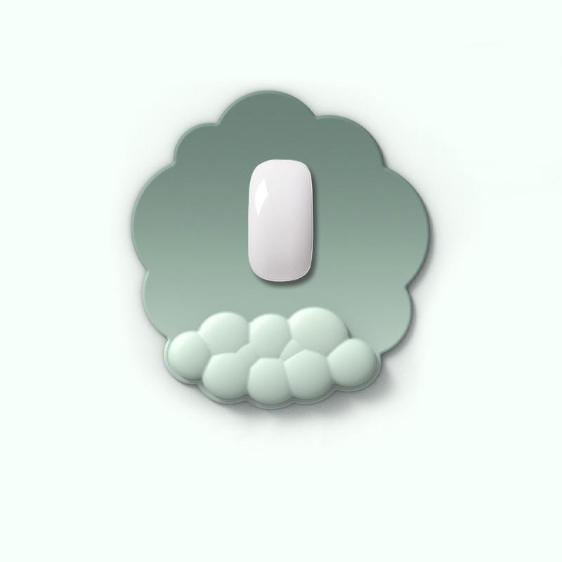 Mouse Pad Cloud Gradient Keyboard Hand Silicone Hand Pad Notebook Desktop Office Anti-skid Pad