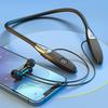 60 Hours Playback Wireless Bluetooth 5.3 Headphones Neckband Bass Stereo Sports Waterproof Headphones with Microphone