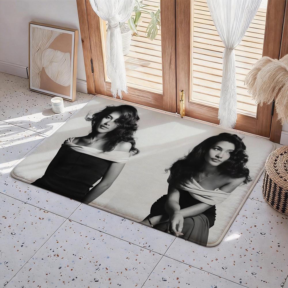 

Singer S Olivia Dean Floor Mat Eco Flannel Doormat Non Slip Odorless Indoor Floor Rug Soft Short Plush Home Mat 50x80cm
