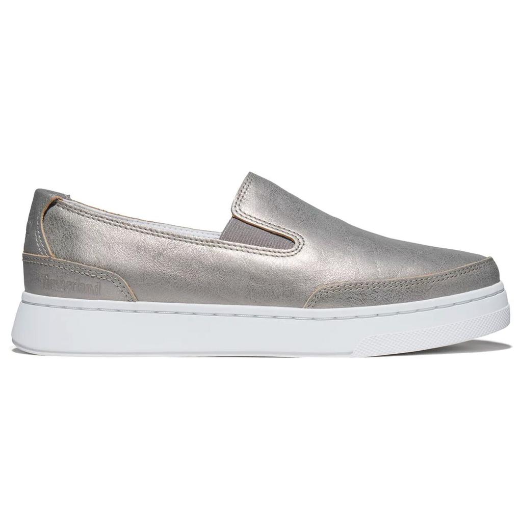 Timberland Comfortable Lightweight Durable Slip-Resistant Low-Top Slip-On Shoes Women Shoes Silver Gray A24WV030